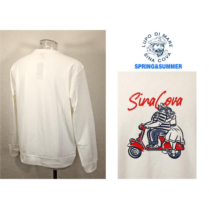 ★シナコバ【*001*】2026・春夏・新作・クルーネックトレーナー＜Mサイズ・Lサイズ・LLサイズ＞-eh7・eh8・eh9 | SINA COVA | 01