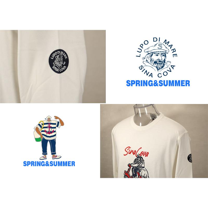 ★シナコバ【*001*】2026・春夏・新作・クルーネックトレーナー＜Mサイズ・Lサイズ・LLサイズ＞-eh7・eh8・eh9 | SINA COVA | 02