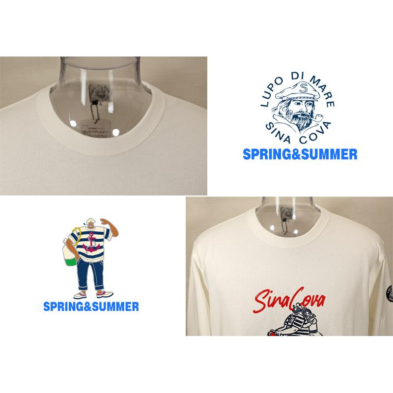 ★シナコバ【*001*】2026・春夏・新作・クルーネックトレーナー＜Mサイズ・Lサイズ・LLサイズ＞-eh7・eh8・eh9 | SINA COVA | 03