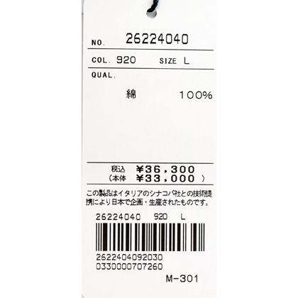 ★シナコバ　【*001*】　２０２６・秋冬・新作・長袖レギュラーカラーシャツ＜Mサイズ・Lサイズ・LLサイズ＞-ei15・ei16・ei17 | SINA COVA | 06