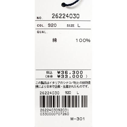 ★シナコバ　【*001*】　２０２６・秋冬・新作 長袖ボタンダウンシャツ＜Mサイズ・Lサイズ・LLサイズ＞-ei8・ei9・ei10 | SINA COVA | 06