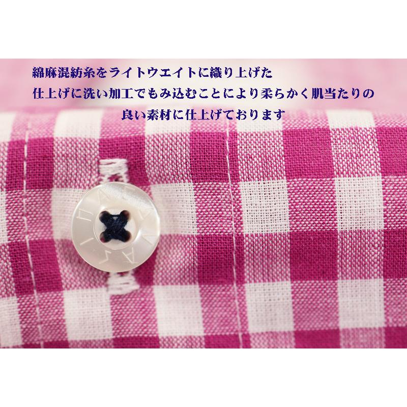 ★シナコバ　【*001*】＜30%OFF＞2026・春夏・長袖コラボ・ボタンダウンシャツ＜Mサイズ・Lサイズ・LLサイズ＞-kg545・kg546・kg547 | SINA COVA | 06