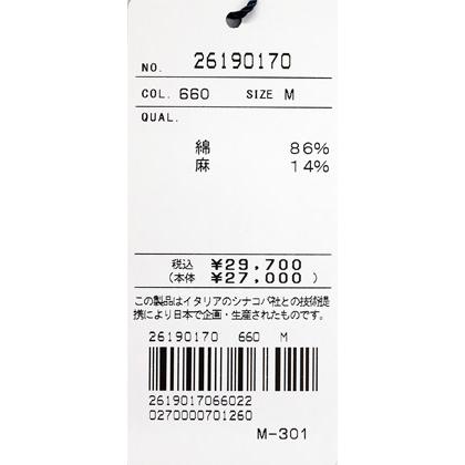 ★シナコバ　【*001*】＜30%OFF＞2026・春夏・長袖コラボ・ボタンダウンシャツ＜Mサイズ・Lサイズ・LLサイズ＞-kg545・kg546・kg547 | SINA COVA | 07