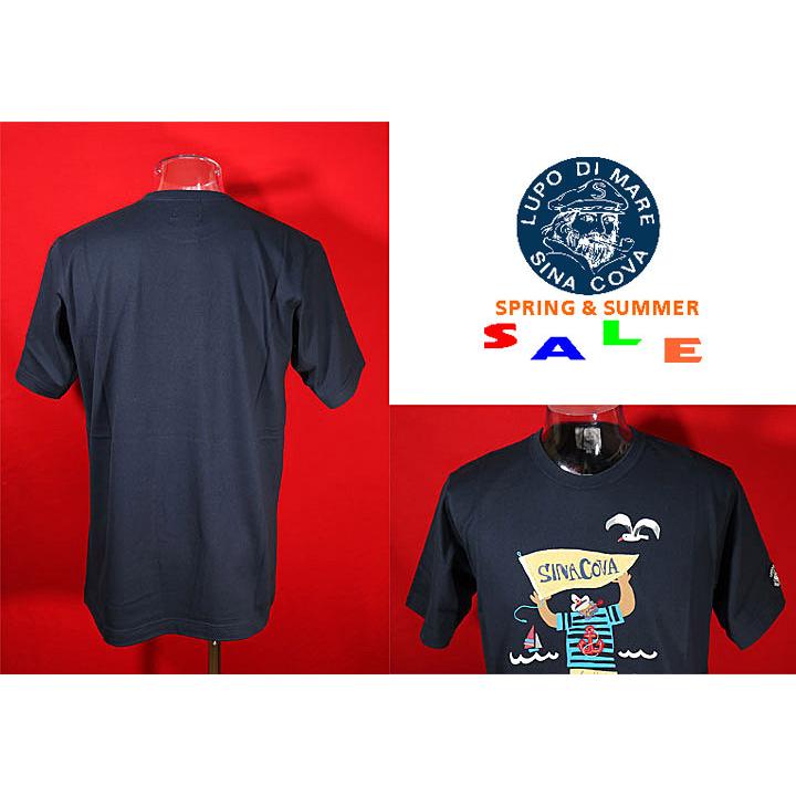 ★シナコバ【*店舗移転SALE*】春夏半袖Ｔシャツ  ＜Mサイズ・Ｌサイズ・ＬＬサイズ＞ネイビー-ko188｜guestone｜03