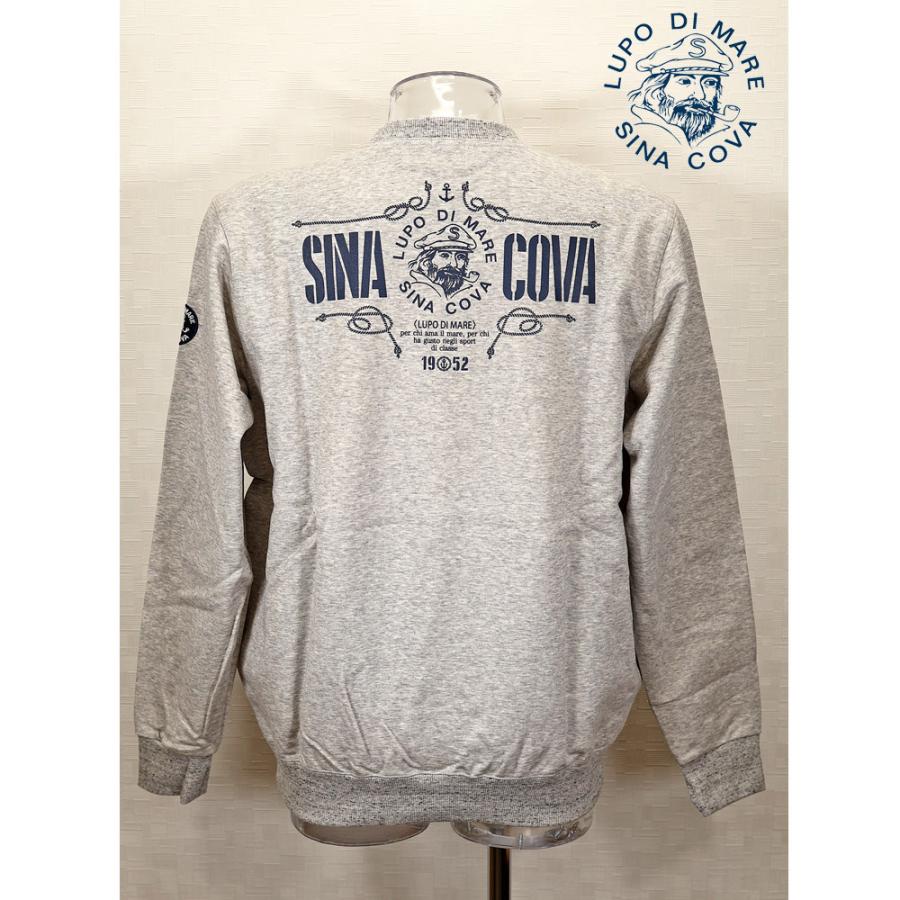 ★シナコバ＜４０％OFF・SINA COVA & Guest-One コラボ　限定品＞秋冬トレーナー＜Mサイズ・Ｌサイズ・ＬＬサイズ＞モクグレー-kt157 | SINA COVA