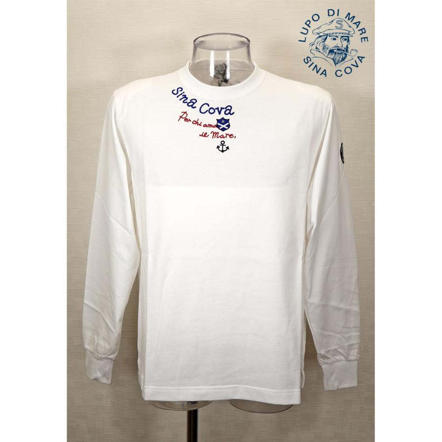 ★シナコバ【*001*】＜２０％ＯＦＦ・SINA COVA & Guest-One コラボＴシャツ　限定品＞秋冬  長袖Ｔシャツ＜Mサイズ・Ｌサイズ・ＬＬサイズ＞白-kt280 | SINA COVA