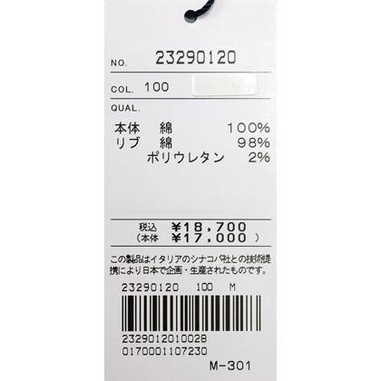 ★シナコバ【*001*】＜２０％ＯＦＦ・SINA COVA & Guest-One コラボＴシャツ　限定品＞秋冬  長袖Ｔシャツ＜Mサイズ・Ｌサイズ・ＬＬサイズ＞白-kt280 | SINA COVA | 06