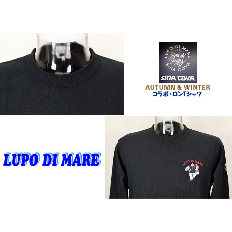 ★シナコバ【*001*】＜２０％ＯＦＦ・SINA COVA & Guest-One コラボＴシャツ　限定品＞秋冬  長袖Ｔシャツ＜Mサイズ・Ｌサイズ・ＬＬサイズ＞黒-kt304 | SINA COVA | 04