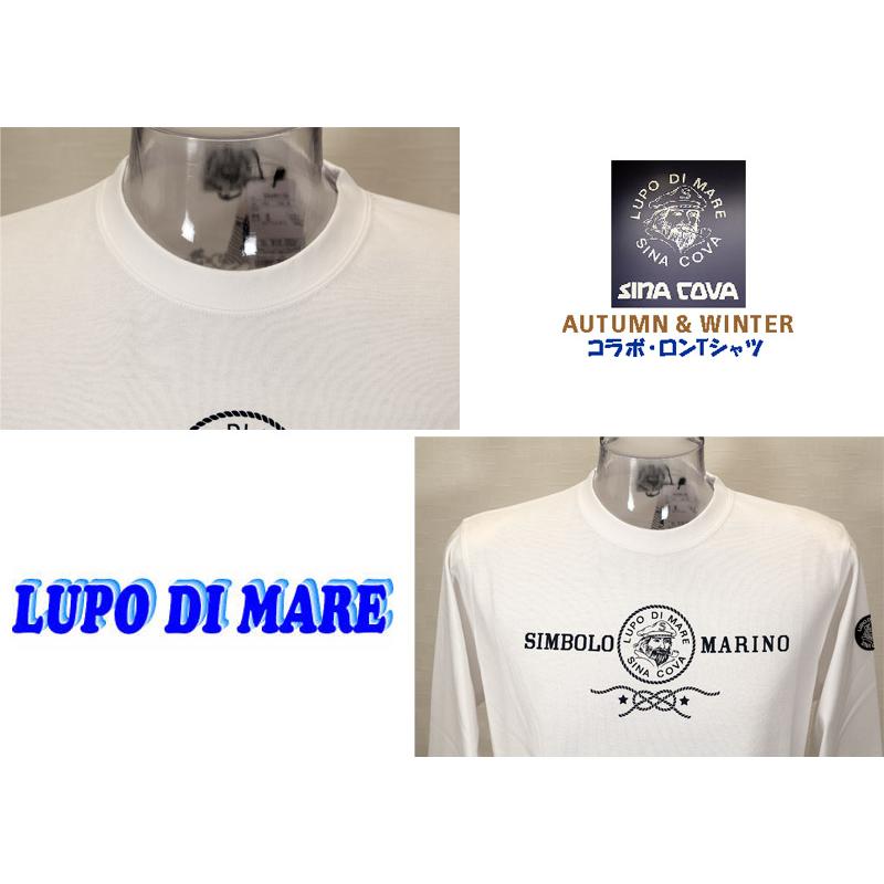 ★シナコバ【*001*】＜２０％ＯＦＦ・SINA COVA & Guest-One コラボＴシャツ　限定品＞秋冬  長袖Ｔシャツ＜Mサイズ・Ｌサイズ・ＬＬサイズ＞白-kt330 | SINA COVA | 05