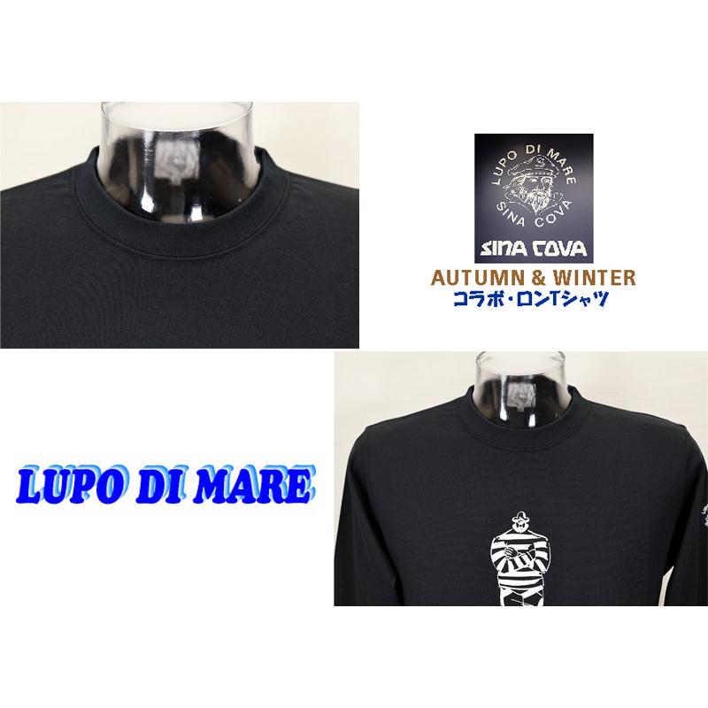 ★シナコバ【*001*】＜２０％ＯＦＦ・SINA COVA & Guest-One コラボＴシャツ　限定品＞秋冬  長袖Ｔシャツ＜Mサイズ・Ｌサイズ・ＬＬサイズ＞ブラック-kt346 | SINA COVA | 05