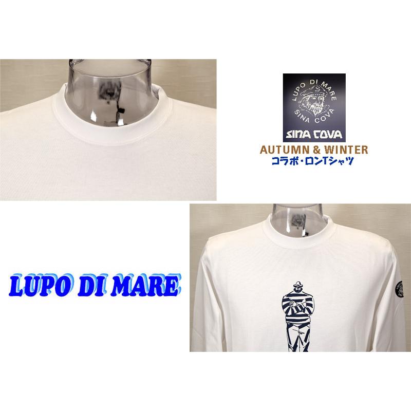 ★シナコバ【*001*】＜２０％ＯＦＦ・SINA COVA & Guest-One コラボＴシャツ　限定品＞秋冬  長袖Ｔシャツ＜Mサイズ・Ｌサイズ・ＬＬサイズ＞ホワイト-kt354 | SINA COVA | 05