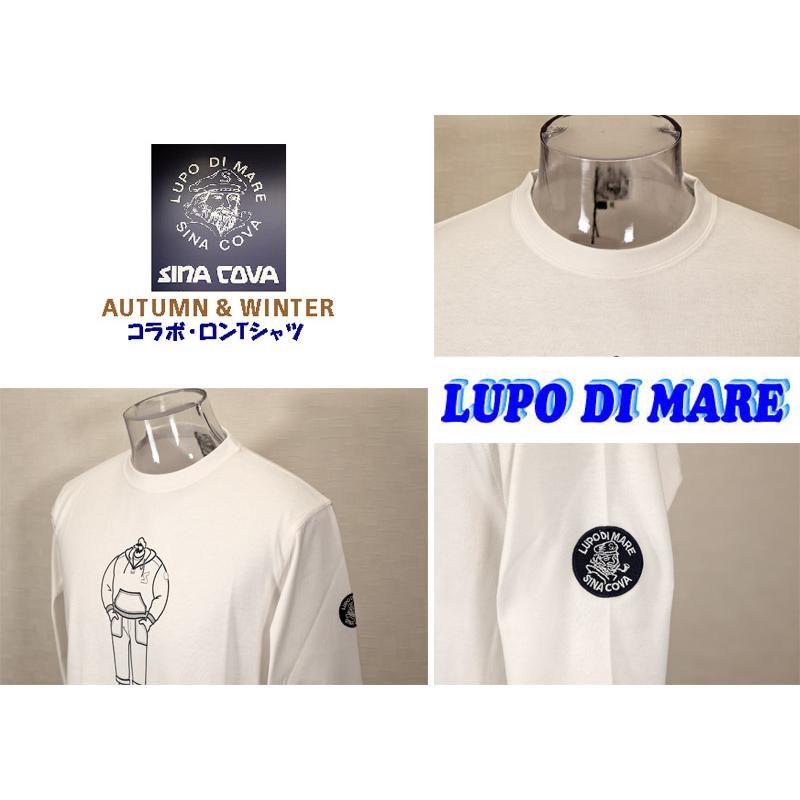 ★シナコバ【*001*】＜2０％ＯＦＦ・SINA COVA & Guest-One コラボＴシャツ　限定品＞秋冬長袖Ｔシャツ＜M・L・LL・サイズ＞kt366 | SINA COVA | 03