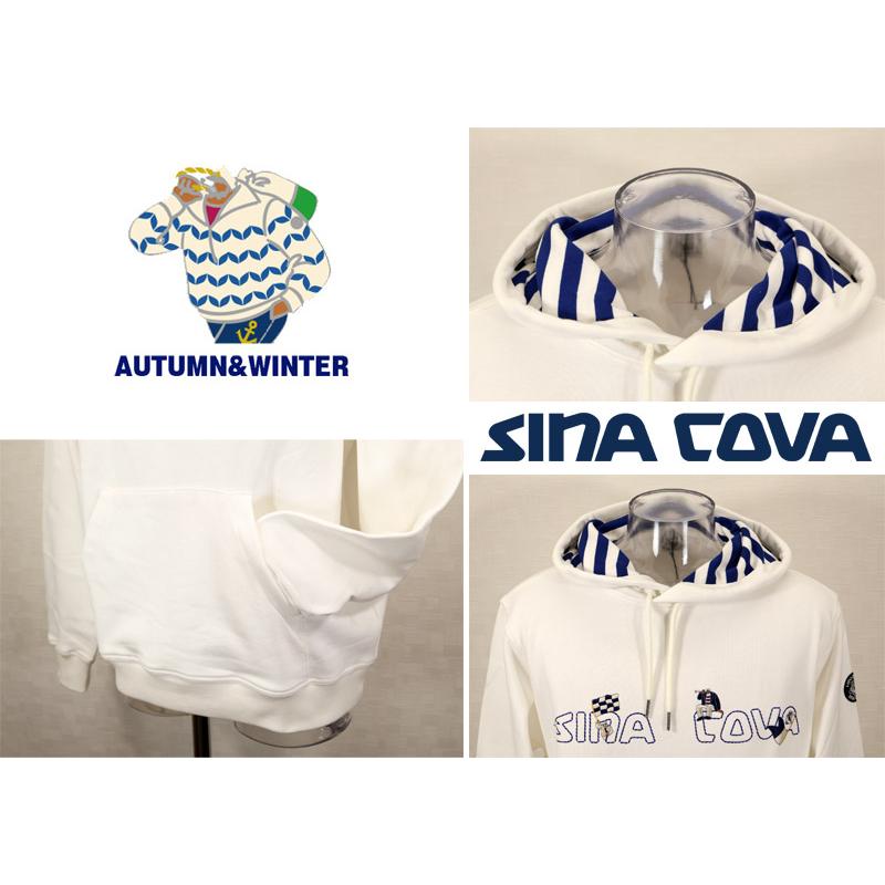 ★シナコバ【*001*】＜３０％ＯＦＦ・SINA COVA & Guest-One　秋冬・コラボ・プルオーバー・パーカー限定品＞＜M・L・LLサイズ＞kt398・kt399・kt400 | SINA COVA | 04