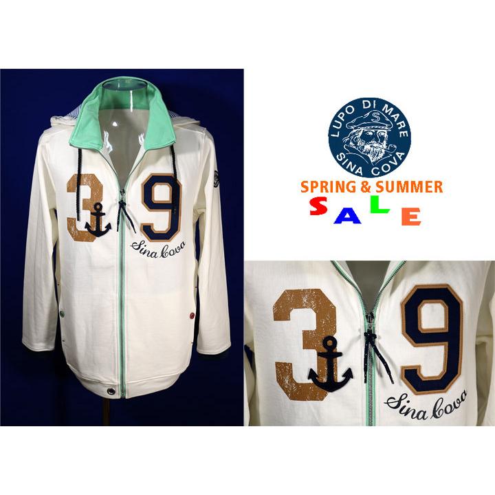 【新品・タグ付き】 SINA COVA シナコバ フルジップパーカー Lサイズ SINA COVA（シナコバ） ☆シナコバ【*001*】【*BIG SALE*】春夏