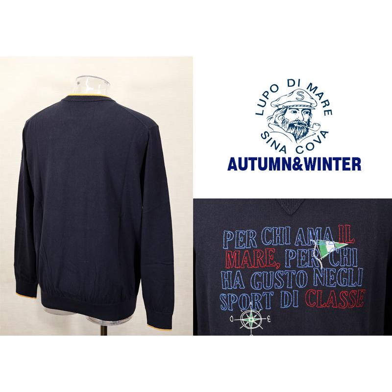 ★シナコバ【*001*】【*BIG SALE*】5０％ＯＦＦ【gs1】秋冬・クルーネックセーター＜Lサイズ＞-kw588 | SINA COVA | 01
