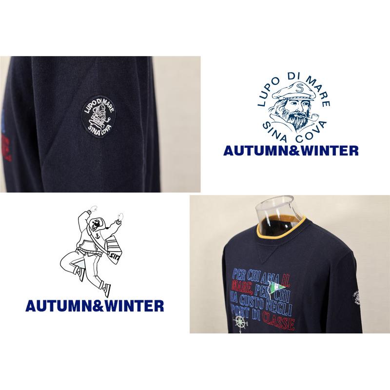 ★シナコバ【*001*】【*BIG SALE*】5０％ＯＦＦ【gs1】秋冬・クルーネックセーター＜Lサイズ＞-kw588 | SINA COVA | 02