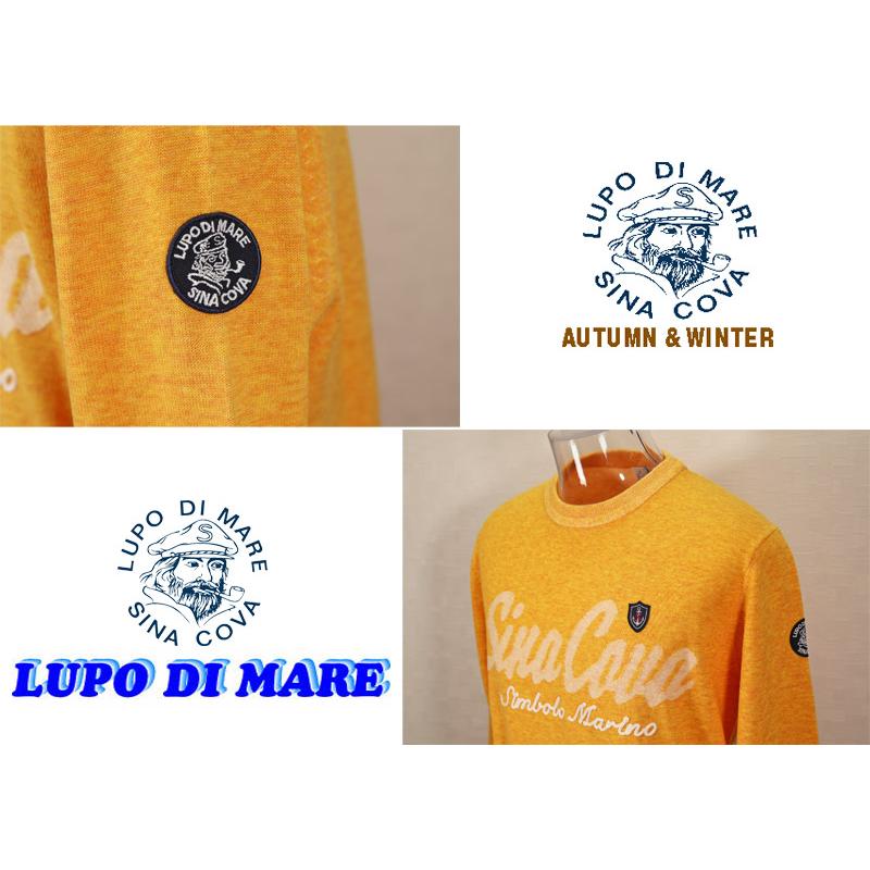 ★シナコバ【*BIG SALE*】50％OFF・秋冬クルーネックセーター＜Mサイズ・Lサイズ・LLサイズ＞イエロー-ky303 | SINA COVA | 02