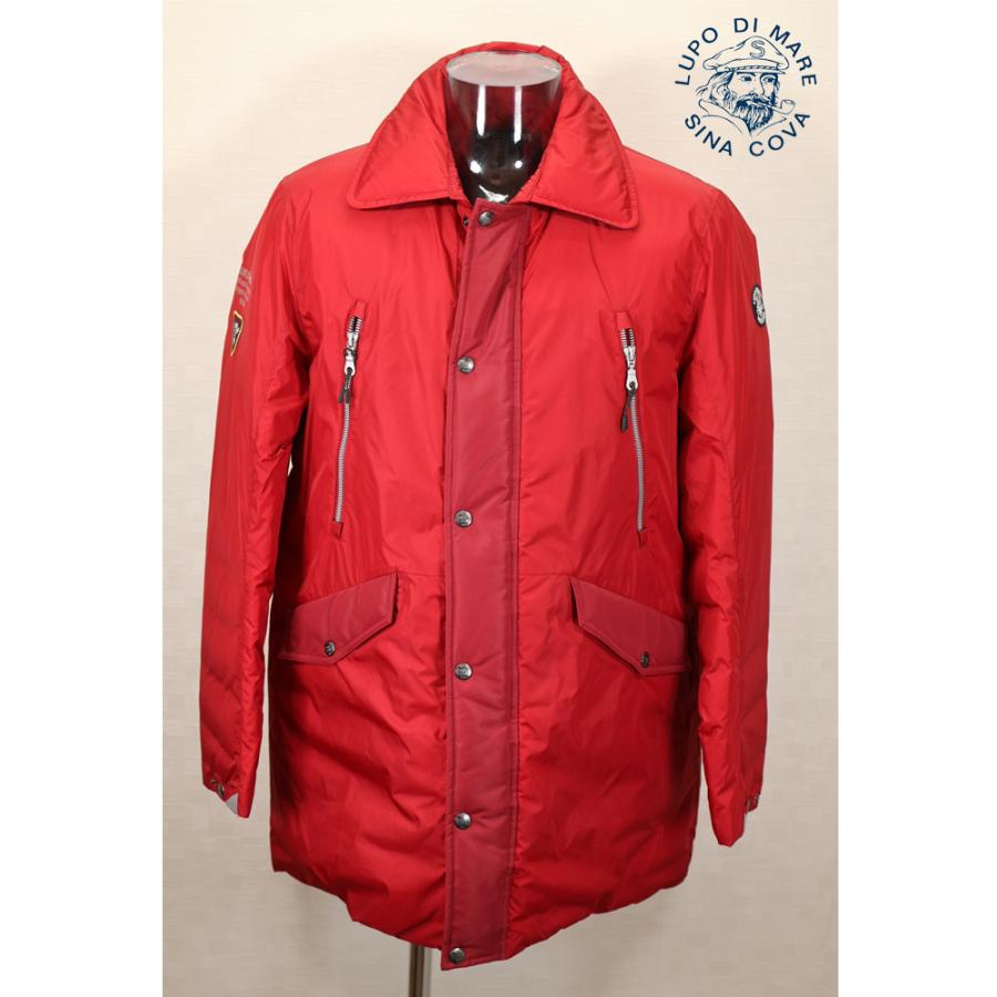 ★シナコバ【*001*】【*BIG SALE*】60％OFF・秋冬クルージングハーフダウンジャケット＜Mサイズ＞ワインレッド-ky321 | SINA COVA