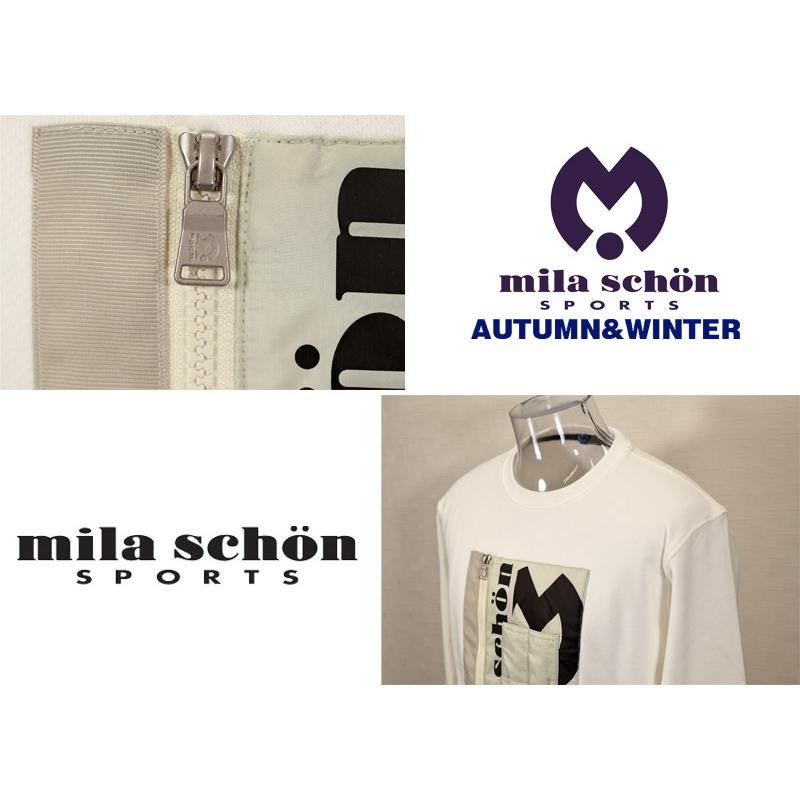 ★２０２５ 秋冬 新作 ミラショーン【*004*】３０%OFF・スウェット・トレーナー【裏起毛】＜Mサイズ・Lサイズ・LLサイズ＞-mb41 | mila schon | 02