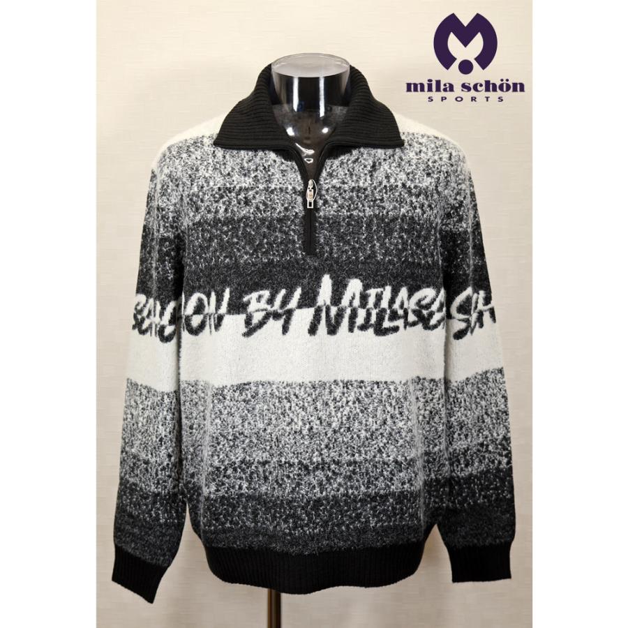 ★２０２５ 秋冬 新作 ミラショーン【*004*】３０%OFF・ジッアップ・セーター＜Mサイズ・Lサイズ・LLサイズ＞-mb44 | mila schon