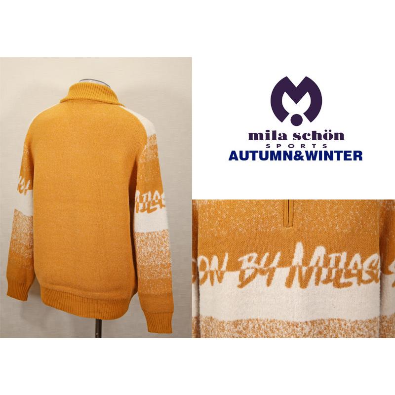 ★２０２５ 秋冬 新作 ミラショーン【*004*】３０%OFF・ジッアップ・セーター＜Mサイズ・Lサイズ・LLサイズ＞-mb47 | mila schon | 01
