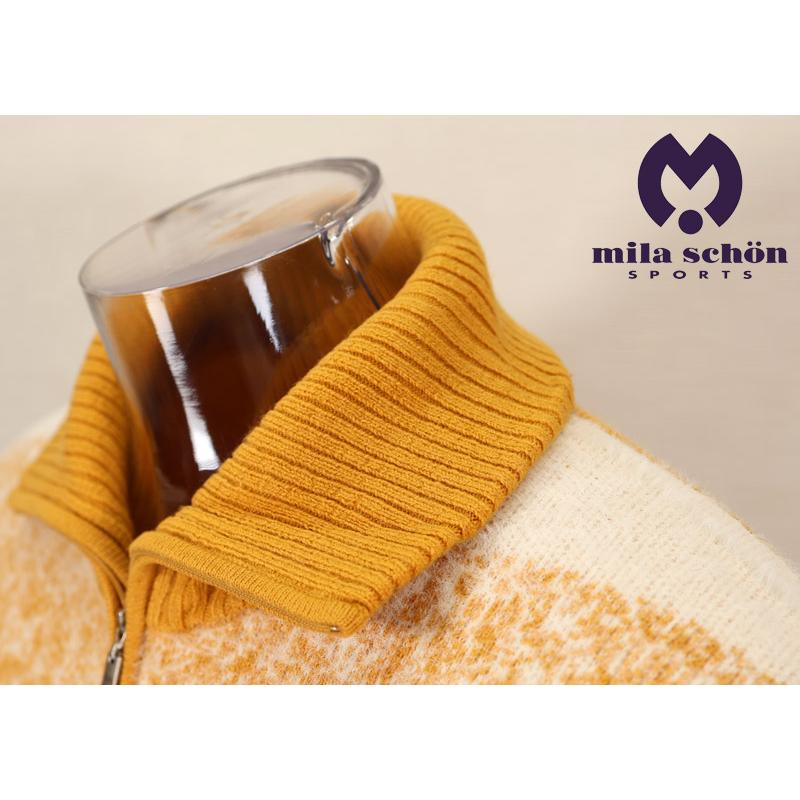 ★２０２５ 秋冬 新作 ミラショーン【*004*】３０%OFF・ジッアップ・セーター＜Mサイズ・Lサイズ・LLサイズ＞-mb47 | mila schon | 04