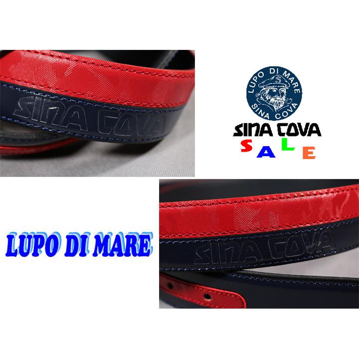 ★シナコバ＜３０%OFF＞カジュアルベルト＜フリー＞ネイビー×レッドov479 | SINA COVA | 02