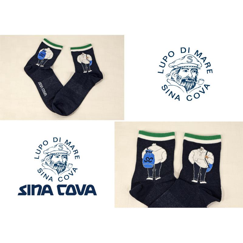 ★２０２５ 秋冬 新作 シナコバ【*001*】カジュアル　ソックス (25cm~27cm)-ov659 | SINA COVA | 01