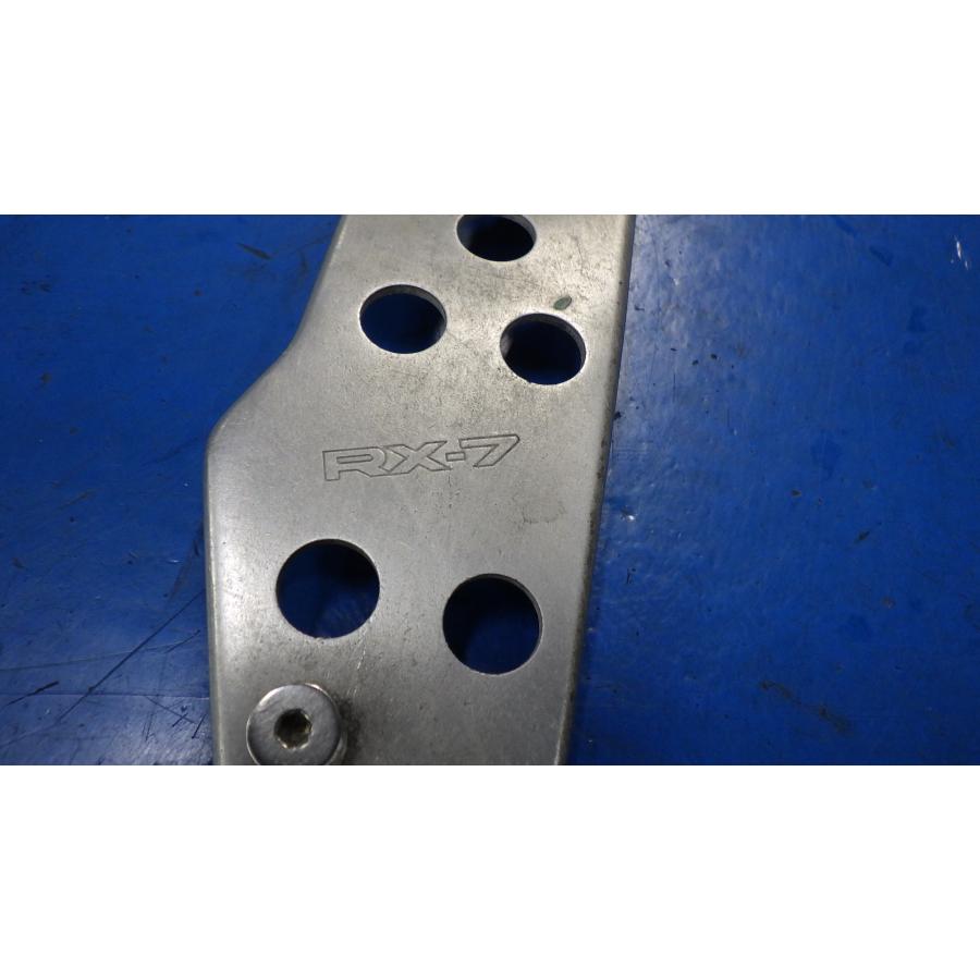 RX-7 FD3S 純正オプション アクセルペダル フットレストカバー 中古品 純正オプションパーツ アクセル フットペダルアルミカバー 中古 : ググ