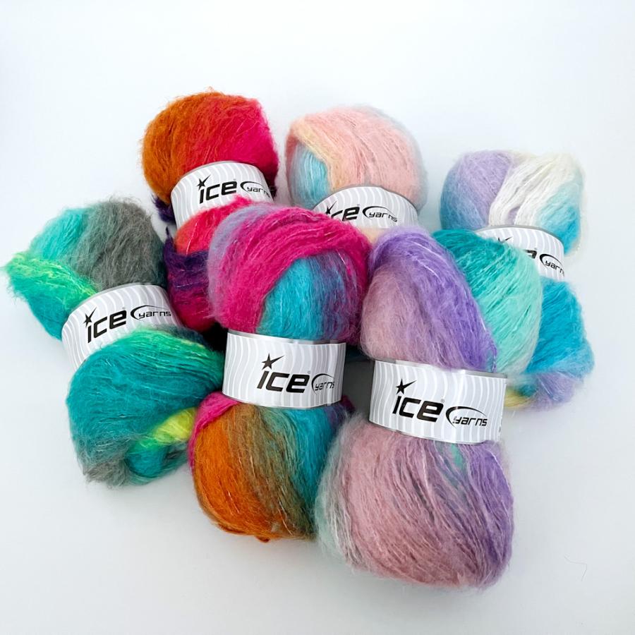 モヘヤ毛糸色々セット ICE Yarns モヘヤクラシック毛糸 : Guild by POD 毛糸ショップ - 通販