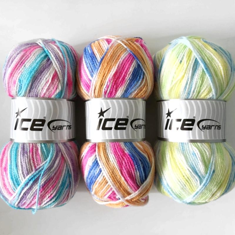 Ice Yarns キャンディ 激安 超特価 アクリル毛糸 ベビー