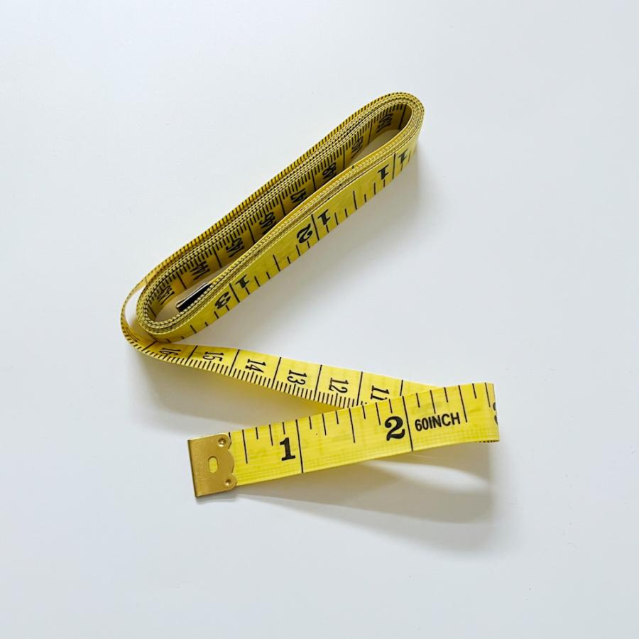 テープメジャー 150cm/60インチ 単品 : Guild by POD 毛糸