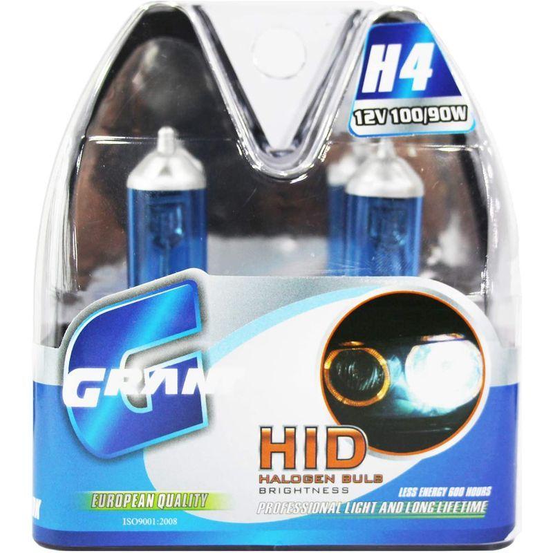 2パック h4 ヘッドライト 100W 12V超白色光自動車前灯ハロゲンランプ泡 5500K色温度 高亮度 (H4)  :20220215053216-00035:ギルドショップ - 通販 - Yahoo!ショッピング