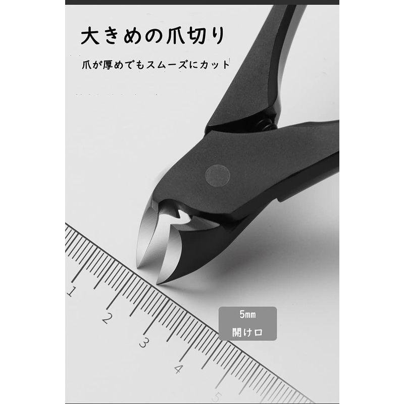 Baihuowu 爪切り ニッパー式 足用 つめきり ステンレス鋼 滑り止め プレミアム 超大型足爪切り 厚い爪 変形爪 硬い爪 巻き爪 最 爪切り Vest Doctum Edu Br