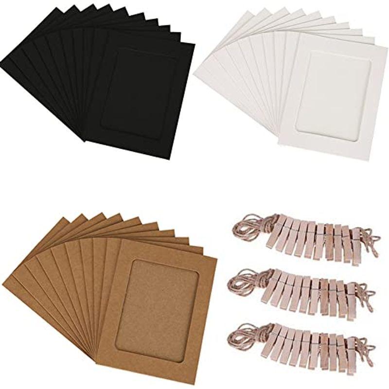 フォトフレーム 写真フレーム 壁掛け 紙製絵画写真フレーム 30枚セット 写真飾り 展示ピクチャー 誕生日パーティー ホーム装飾品 クリッ ギルドショップ 通販 Yahoo ショッピング