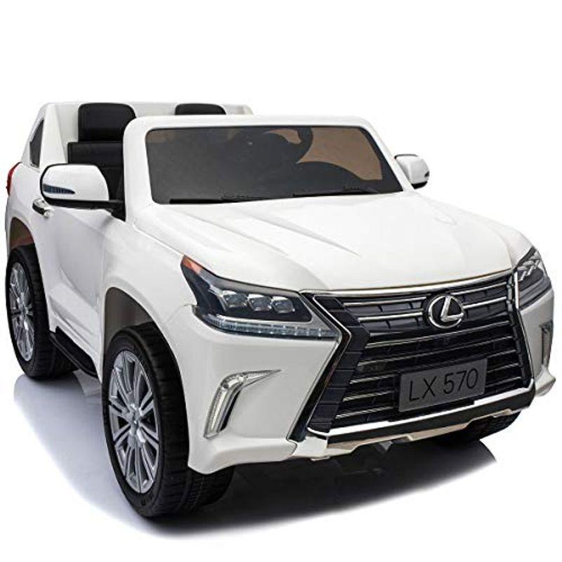 好評 電動乗用カー 乗用ラジコン レクサス 大型 電動乗用ラジコンカー 乗用玩具 電動カー 車のおもちゃ 乗物玩具 White 即納特典付き Www Sei Ba Gov Br