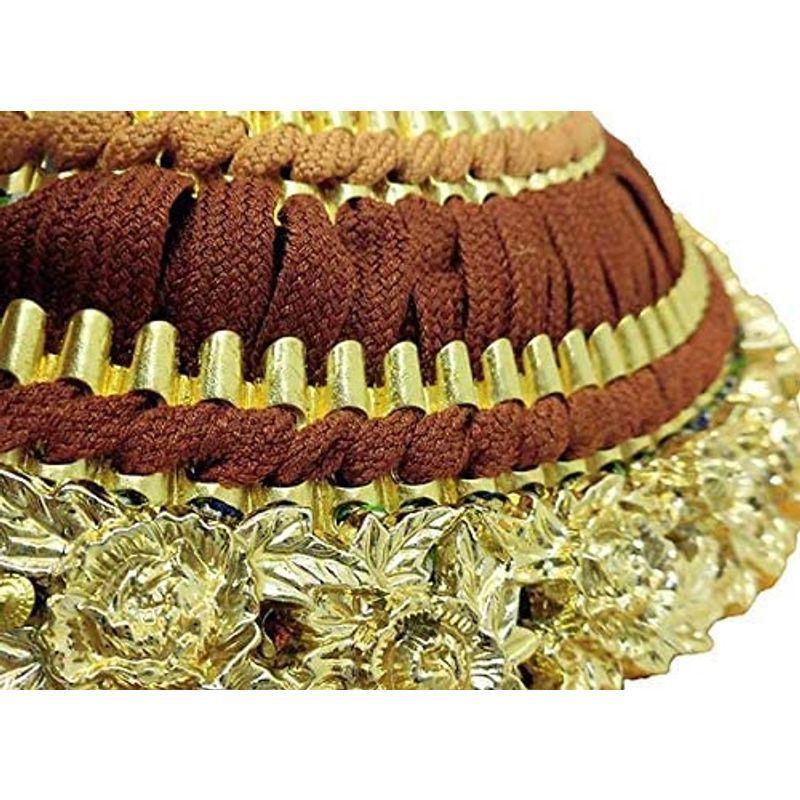 15号 越後山兜 合鉢 金沢箔 正絹【五月人形】【兜飾り】【端午の節句】