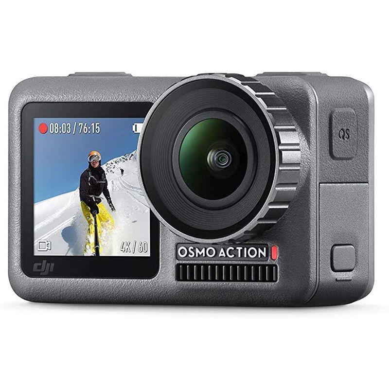 国内正規品DJI OSMO Action アクションカメラ   HAKUBA 画面が濡れても見やすい親水タイプ専用液晶保護フィルムセット