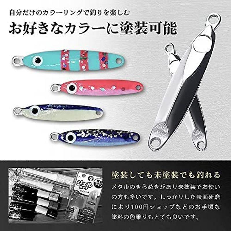 メタルジグ タングステン 高純度 無塗装 定番形状 バルク品 オモリ シンカー 自作 メタル ジグ 50g 2個入り 最適な価格