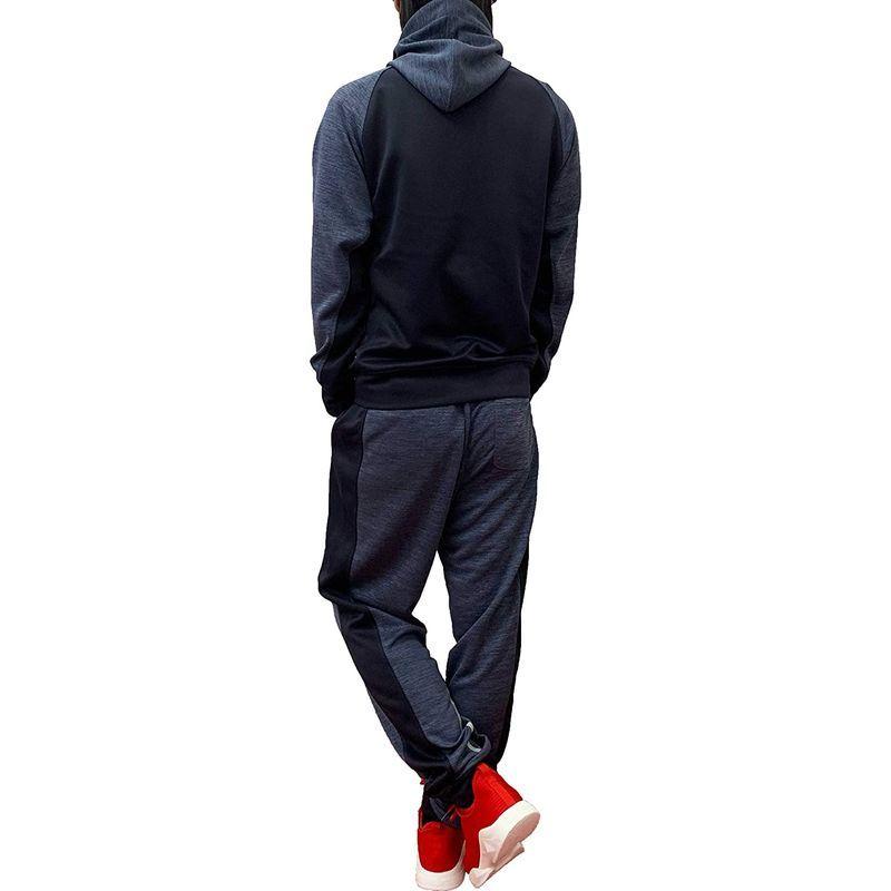 お取り寄せ タルテックス ランニングウェア 杢ネイビー M M L Ll メンズ 吸汗速乾 ロングパンツ ジョガー パーカー セット 上下 ジャージ ジャージ スウェット上下セット Hassoncaterers Com