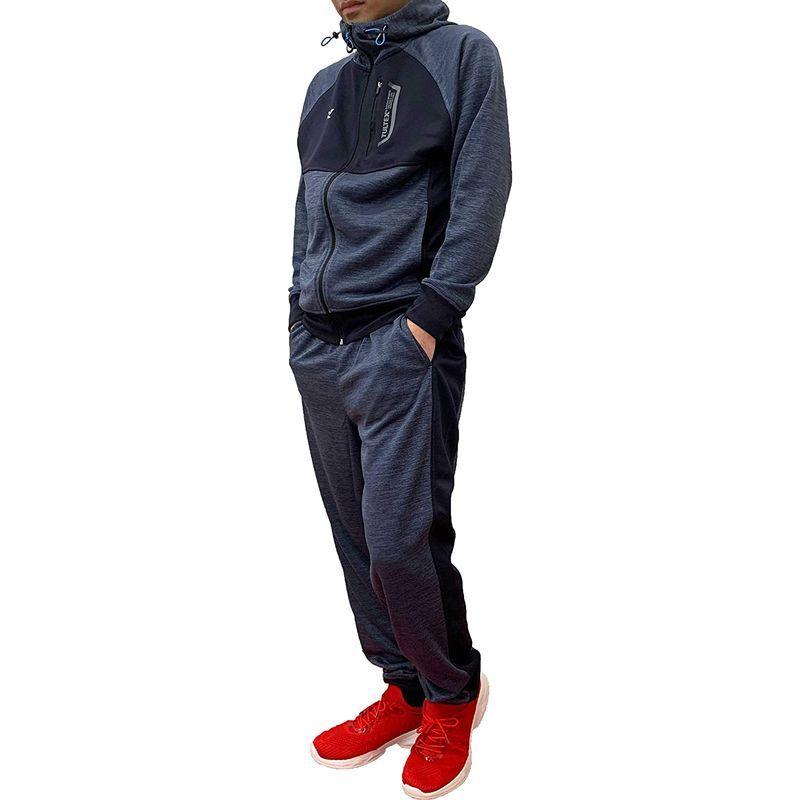 お取り寄せ タルテックス ランニングウェア 杢ネイビー M M L Ll メンズ 吸汗速乾 ロングパンツ ジョガー パーカー セット 上下 ジャージ ジャージ スウェット上下セット Hassoncaterers Com