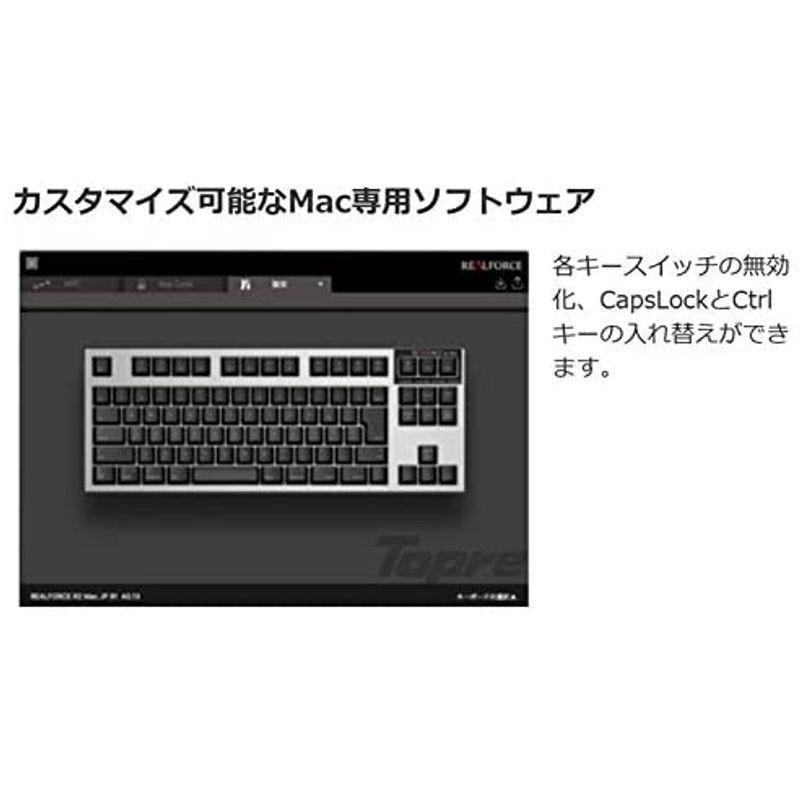東プレ REALFORCE for Macフルキーボード「PFU Limited Edition」英語