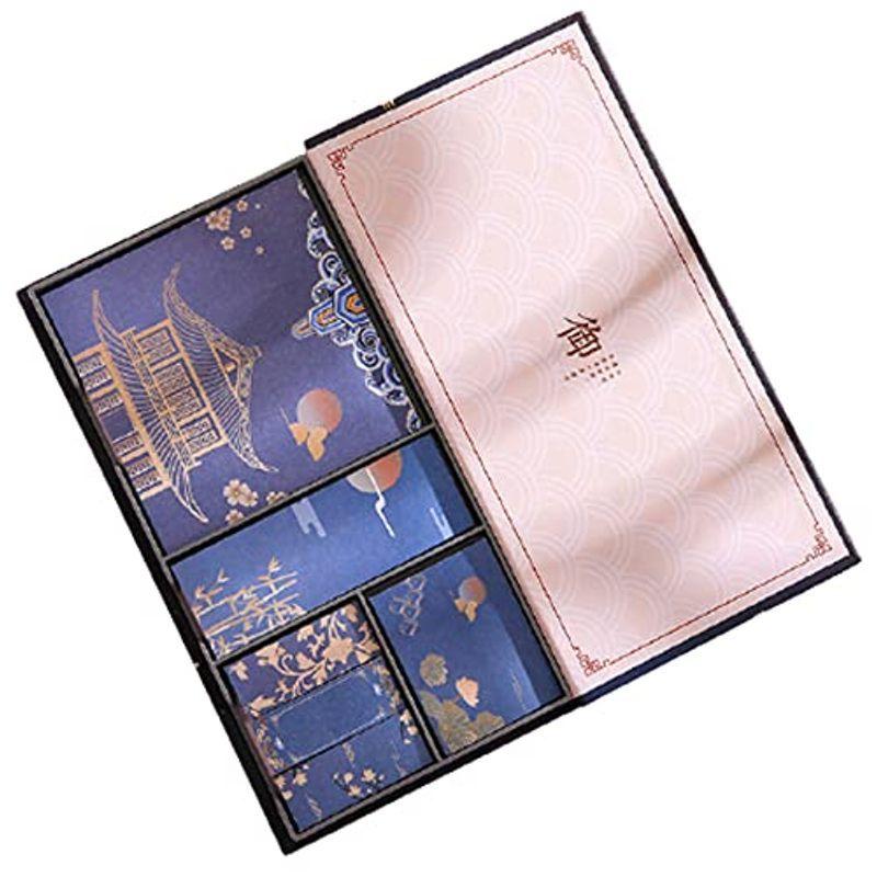 Tarati 付箋ポストイットふせん かわいい多数サイズ組み合わせセット 和風キラキラ絵ギフトボックス収納ケース付退職 プチギフトメモ帳付箋 ギルドショップ 通販 Yahoo ショッピング