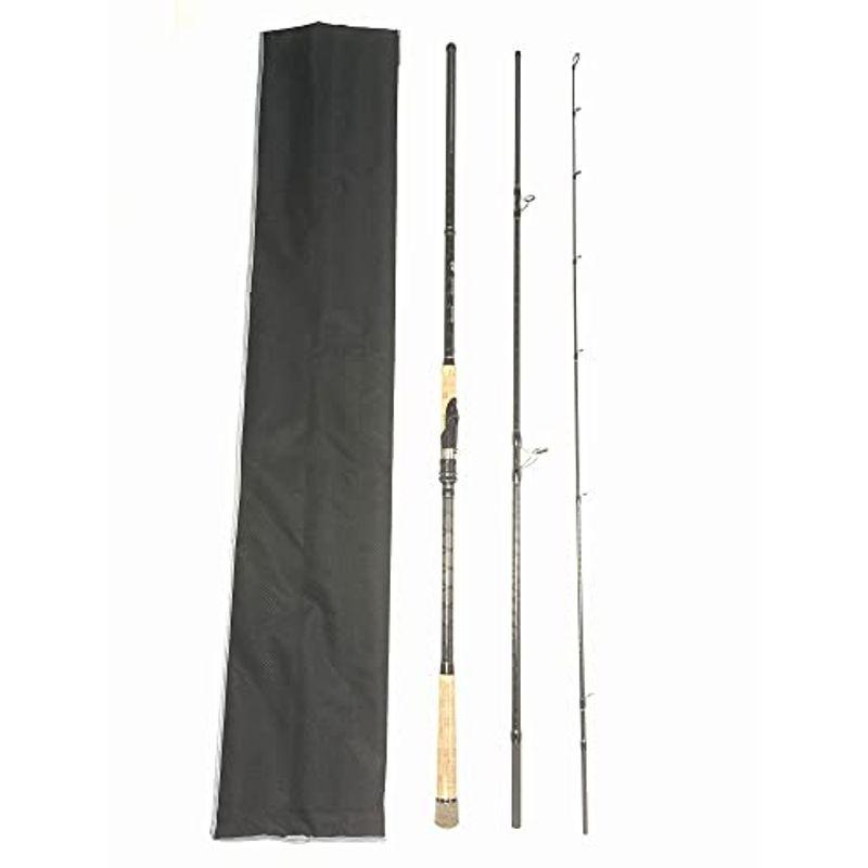 お得store 10ft スピニングパックロッド3ピース Mh スピニングロッド シーバス ルアーロッド ライトショアジギングロッド サー 人気大割引