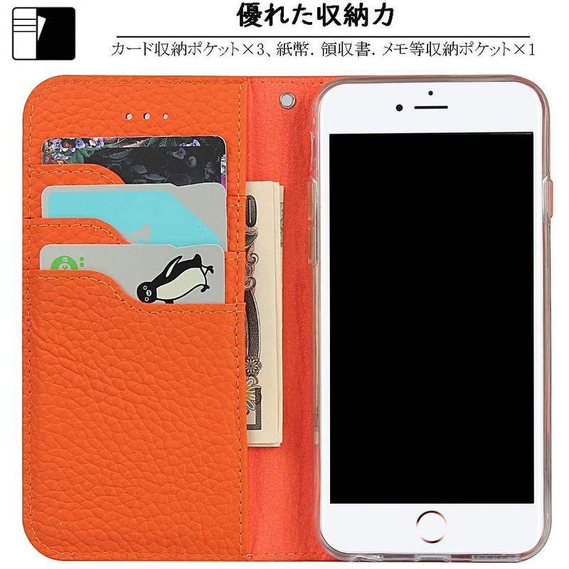 Elick Iphone Se 第2世代 Iphone 8 Iphone 7 ケース 手帳型 高級牛革 アイフォンse 第2世代 ケ 開梱 設置 無料