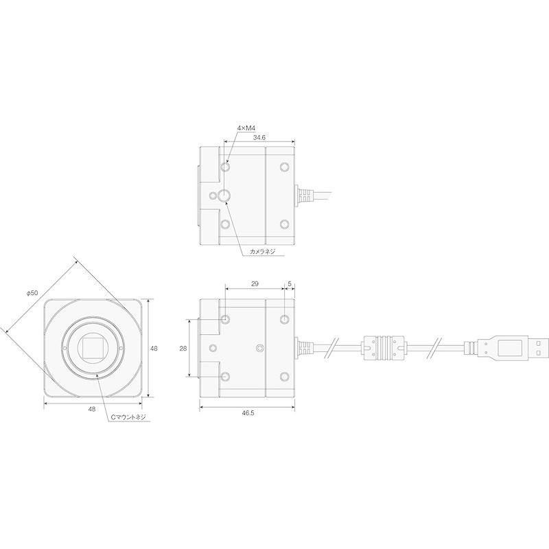古典 ホーザン(HOZAN) USBカメラ 500万画素のUSBカメラ L-836 防犯