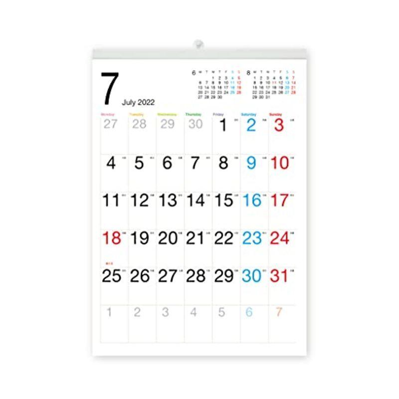 ボーナス付 22年7月 23年7月付 月曜はじまり タテ長スタンダード壁掛けカレンダー 六曜入 A3サイズ G ギルドショップ 通販 Yahoo ショッピング