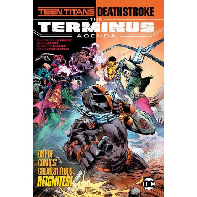 (25％オフの特別価格でお取り寄せ)TEEN TITANS DEATHSTROKE THE TERMINUS AGENDA TP | ブランド登録なし