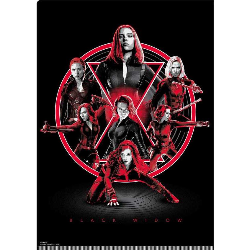 アベンジャーズ インフィニティ SAGA/IG3290 クリアファイル&ステッカーセット(ブラック・ウィドウ) | MARVEL | 01
