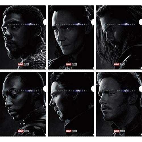 アベンジャーズ エンドゲーム/IG3108 クリアファイルセットB | MARVEL